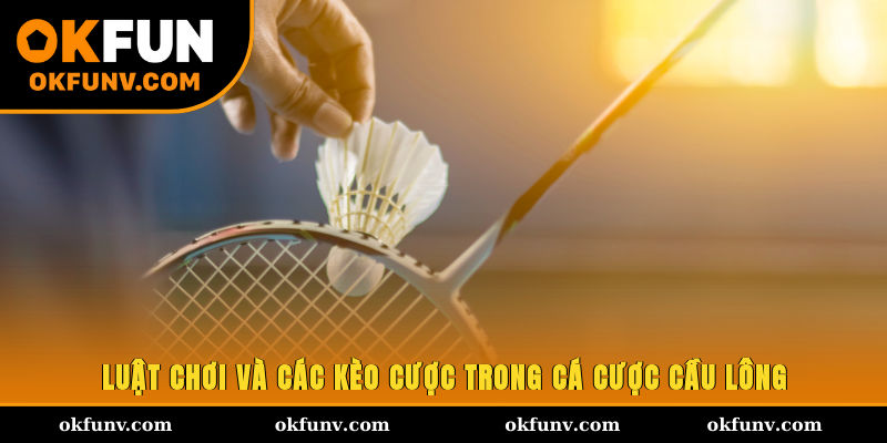 Luật chơi và các kèo cược trong cá cược cầu lông