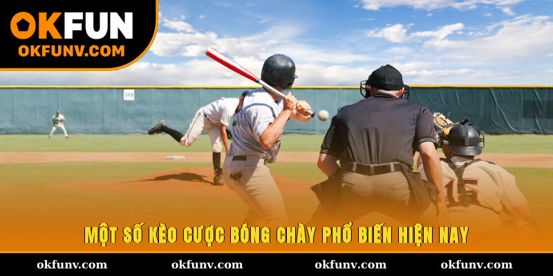 Một số kèo cược bóng chày phổ biến hiện nay